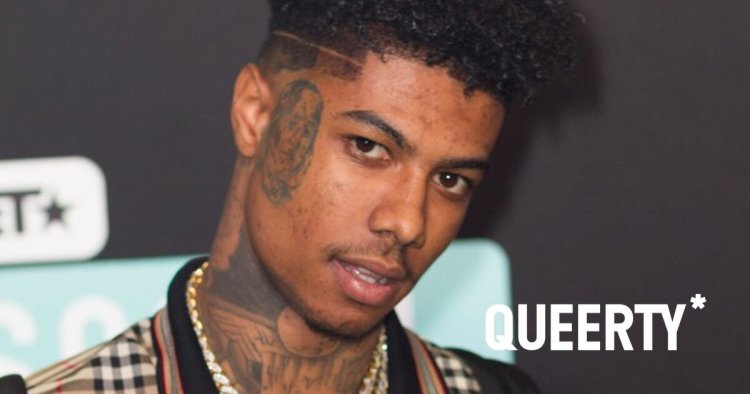 Rapper Blueface under fire for asking 6-year-old son if he’s gay on video
