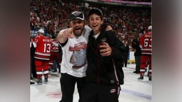 This Canadian physiotherapist won a Stanley Cup in 2006 — this year his son helped Denver win the NBA title