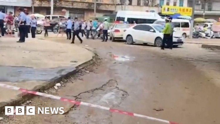 [World] China kindergarten stabbing: Six dead in Lianjiang