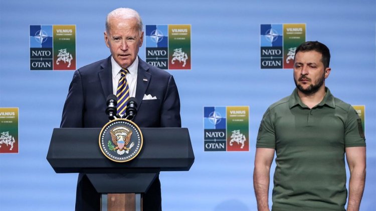 WATCH: Biden confuses Ukraine with Russia, Zelenskyy with Putin during gaffe-filled trip to Lithuania
