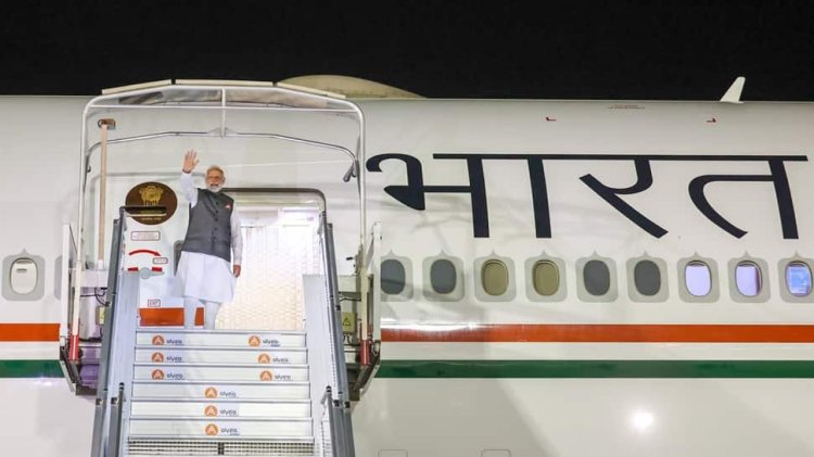 PM Modi Arrives In UAE For Final Leg Of Two-Nation Visit