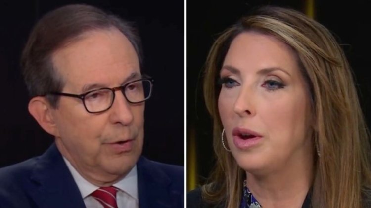 Chris Wallace Asks RNC Chair If She's OK With GOP 'Nominating A Convicted Felon'