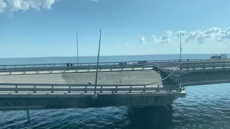 Did Killer Sea Drones Just Blow Up Putin’s Beloved Bridge?
