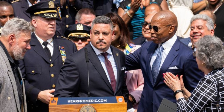 Eric Adams Names Edward Caban as NYPD Commissioner