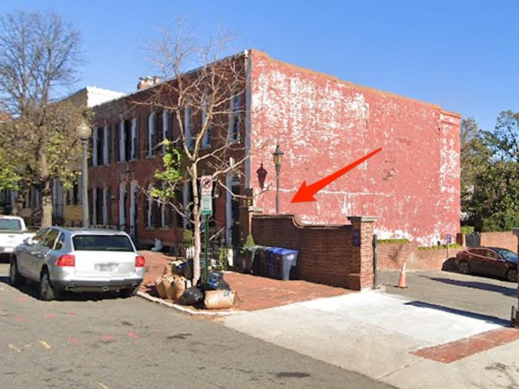 A man is selling a wall in Washington, DC, for $50,000 out of spite for his neighbor