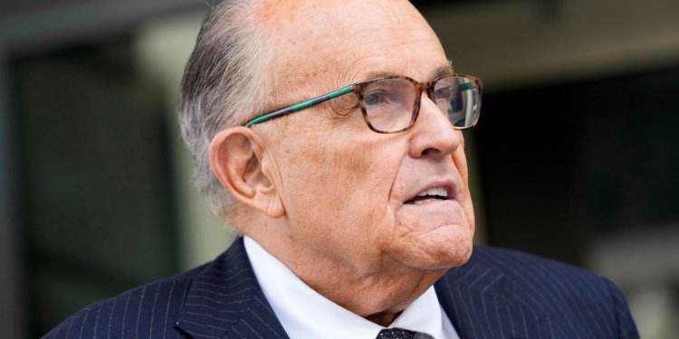 Rudy Giuliani Concedes He Made False Statements in Georgia Elections Case