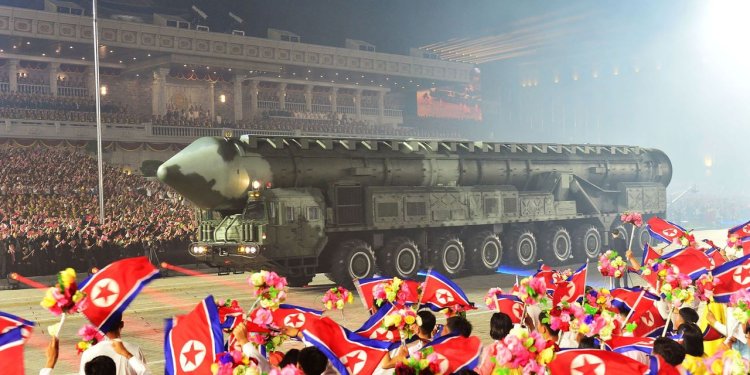 Kim Jong Un Flaunts North Korea’s Newest Weapons