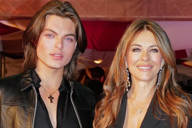 Elizabeth Hurley’s Sweetest Moments With Son Damian Over the Years: Pics