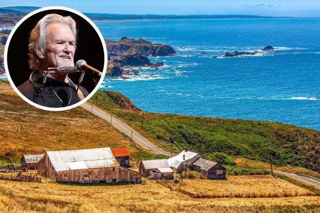 Kris Kristofferson’s Oceanfront Ranch in California Lists for $17.2 Million