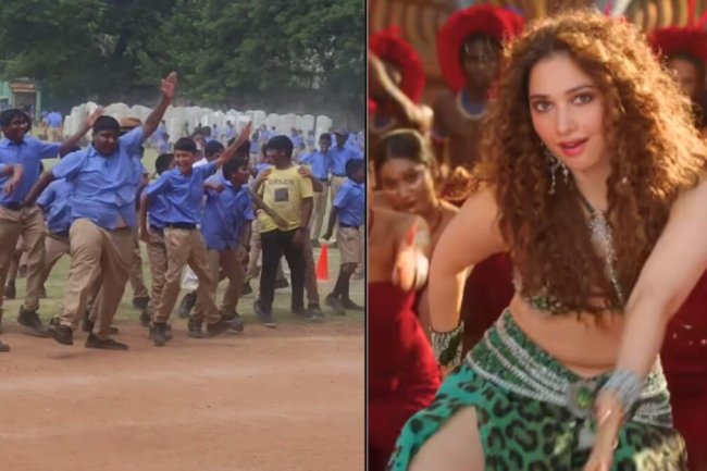 Schoolboys dance to Tamannaah’s Kaavaalaa in viral video with 6 million views
