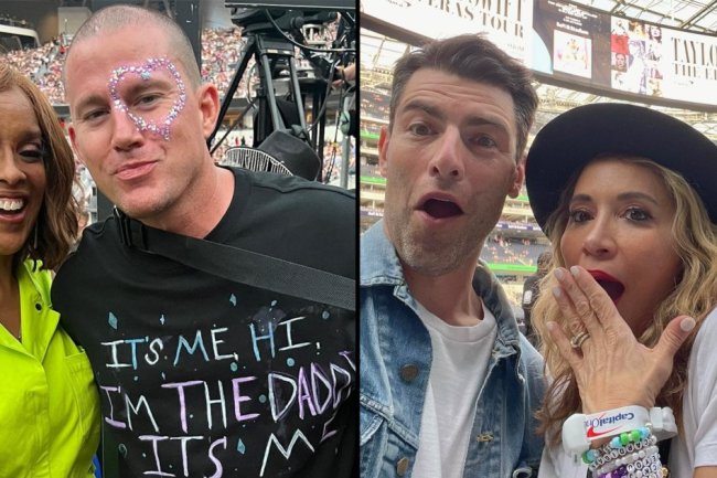 Channing Tatum and More Celebrity Girl Dads at Taylor Swift’s ‘Eras Tour’