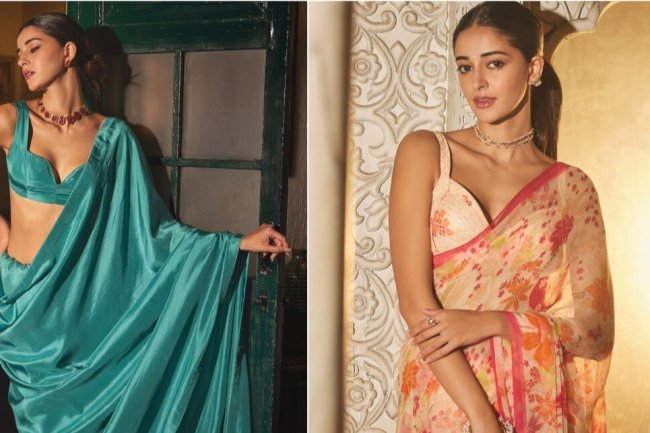 After ‘Rani’ Alia Bhatt, ‘Dream Girl’ Ananya Panday is ruling the saree game