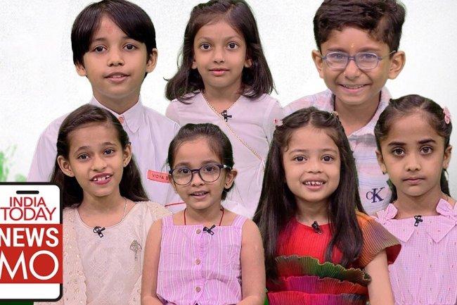 5-year-olds' message to PM Modi on Independence Day