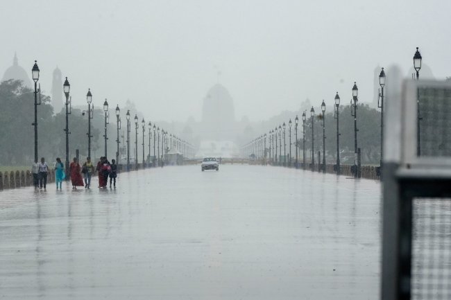 Relief from heat, humidity as Delhi receives light rain on Independence Day