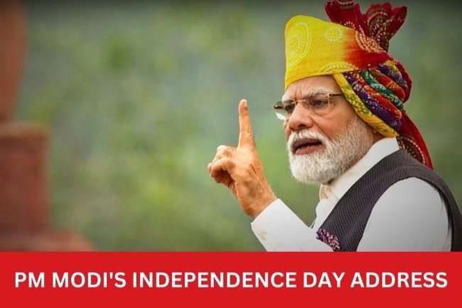 Missed PM Modi's 77th Independence Day speech? Watch highlights