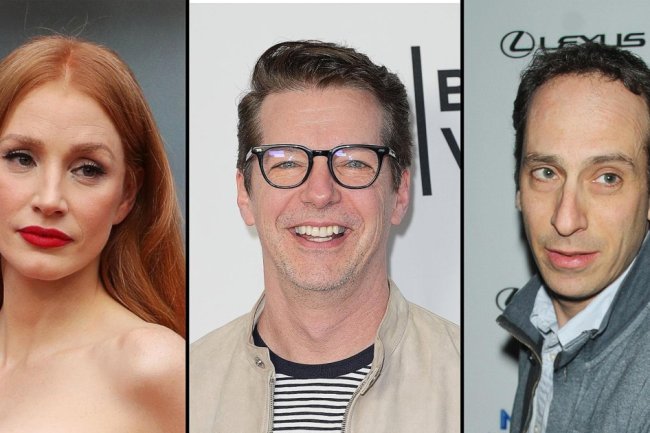 Jessica Chastain and Sean Hayes Swap Stage Horror Stories — And Yikes