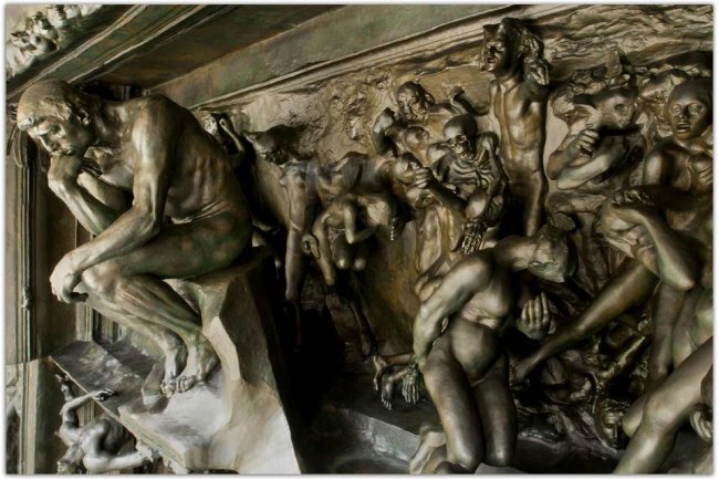 ‘The Gates of Hell’ (1880-1917) by Auguste Rodin