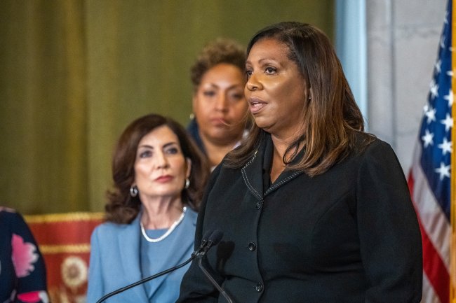 Tish James signals ideological split from Hochul with unusual recusal