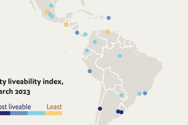 Latin American cities are struggling in the liveability ranking