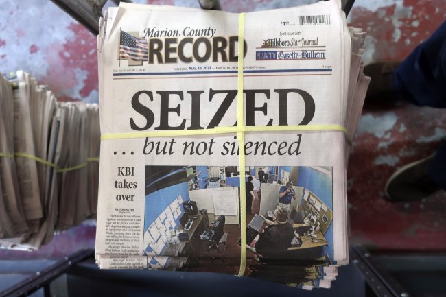 A raid on a Kansas newspaper likely broke the law, experts say. But which one?