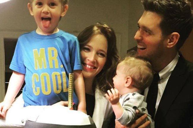 See Michael Buble and Luisana Lopilato's Sweetest Pics With 4 Kids