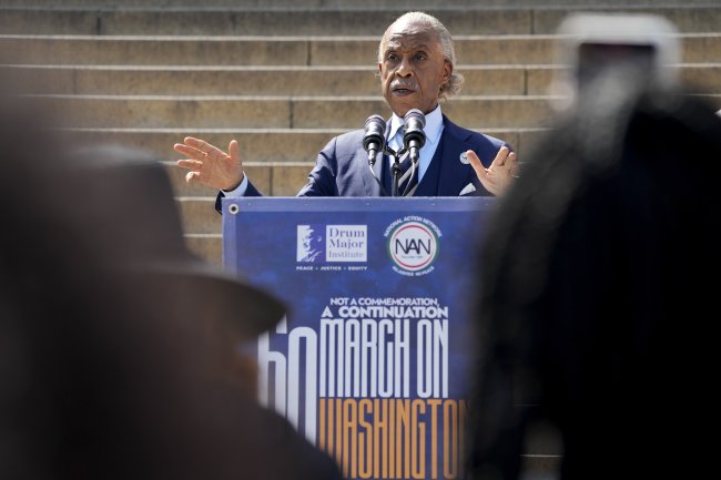 Sharpton, Black leaders contrast civil rights fight with efforts to overturn elections
