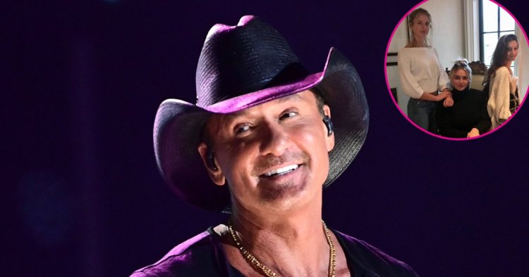 Tim McGraw Says His, Faith Hill's Daughters Won't Collaborate With Him