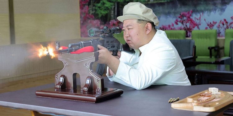 Kim Jong Un Touts North Korea’s Weapons