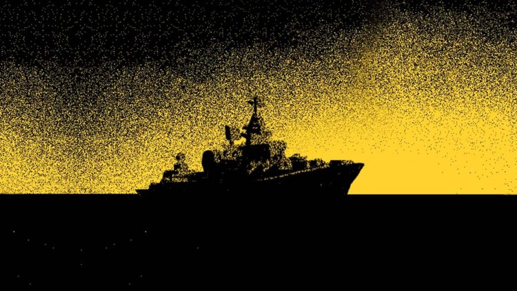 What secret weapon sank Russia’s flagship?