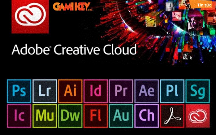 Mua tài khoản Adobe Creative Cloud bản quyền, giá rẻ tại Gamikey