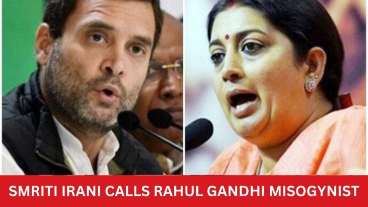 Smriti Irani calls Rahul Gandhi ‘misogynist’ as he gives flying kiss in Parliament