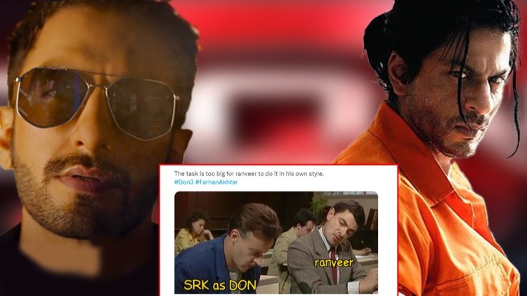 So, Ranveer Singh is the new Don but fans are obviously missing SRK. 5 memes