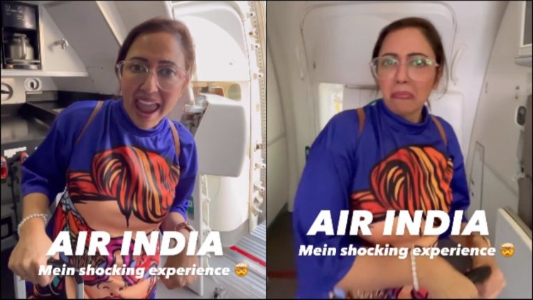 Influencer films 'shocking experience' on Air India flight. Co-passengers say it's 'fake'