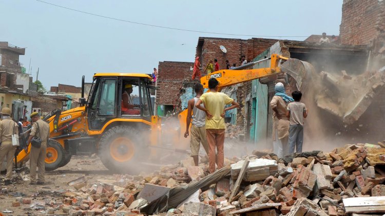 100+ houses ‘illegally built’ on railways land being razed