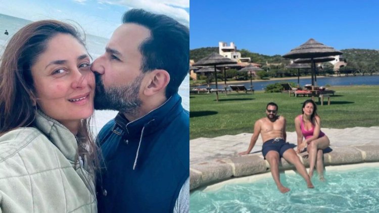 Kareena Kapoor wishes 'ultimate lover' Saif on 53rd birthday with a poolside pic