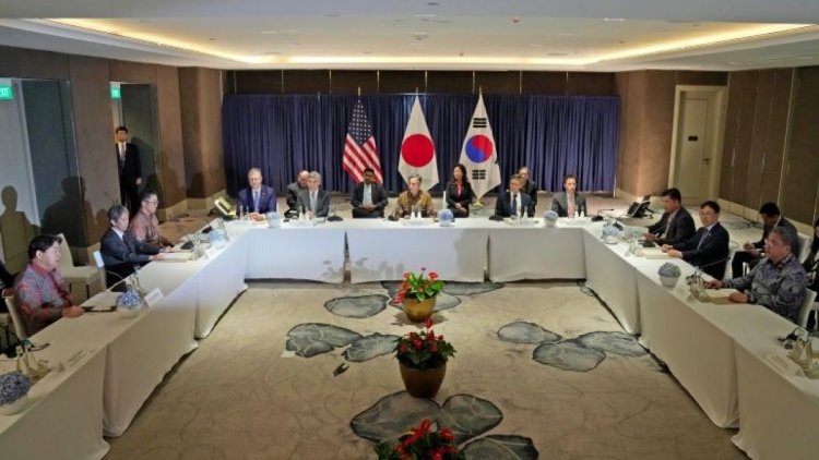 “新里程碑”：美日韩领导人将在戴维营会晤
