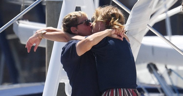 Ellen and Portia Celebrate Their 15th Anniversary by Packing on the PDA