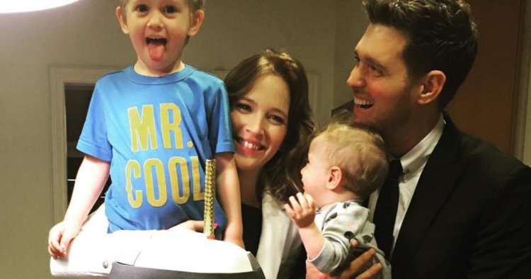 See Michael Buble and Luisana Lopilato's Sweetest Pics With 4 Kids
