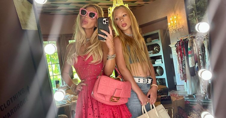 Jessica Simpson and Maxwell Totally Twin in Their ‘Barbie’-Inspired Outfits