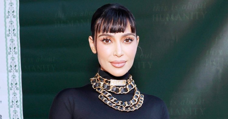 Kim Kardashian’s New Look Has Us Considering Getting Blunt Bangs