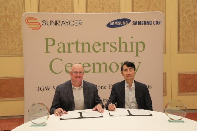 Samsung C&T sells 3GW solar energy project in US to local firm
