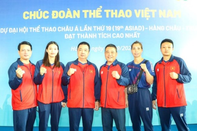 Đoàn thể thao Việt Nam lên đường tranh tài tại Asiad 19