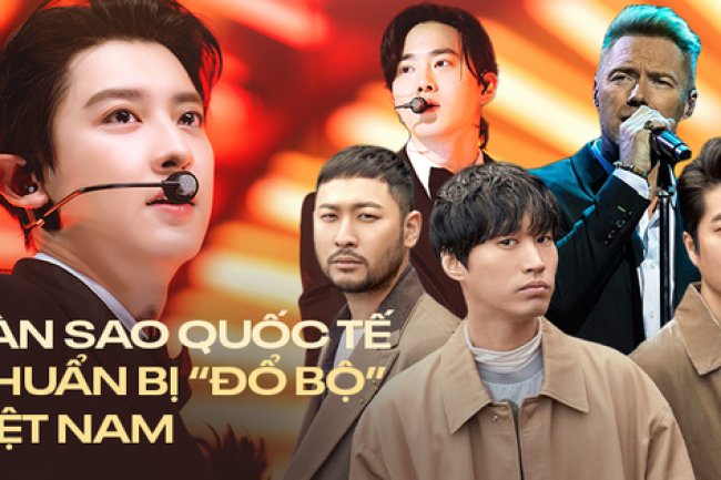 Dàn sao quốc tế “đổ bộ” Việt Nam dịp cuối năm: Ronan Keating - Epik High cùng loạt idol Kpop khuấy đảo làng nhạc
