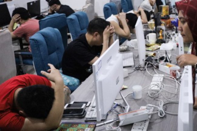 Indonesia trục xuất 153 người Trung Quốc trong đường dây lừa tình, tiền qua mạng