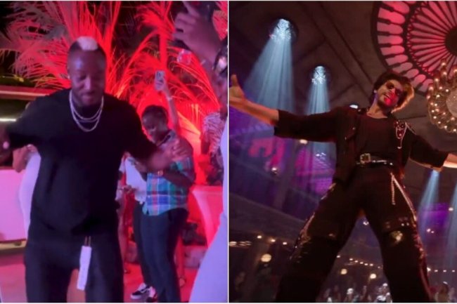 Cricketer Andre Russell grooves to ‘Jawan’ song, SRK promises dance lessons