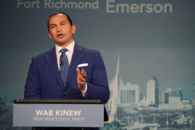 Fact-checking Wab Kinew's promises on crime during Manitoba party leaders' debate