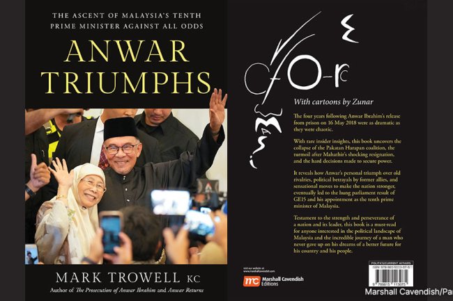 Aussie lawyer’s book chronicles Anwar's ‘roller-coaster’ ride to power