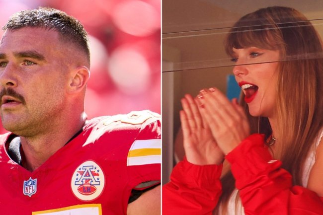 Taylor Swift and Travis Kelce Seen Together for 1st Time After Chiefs Game