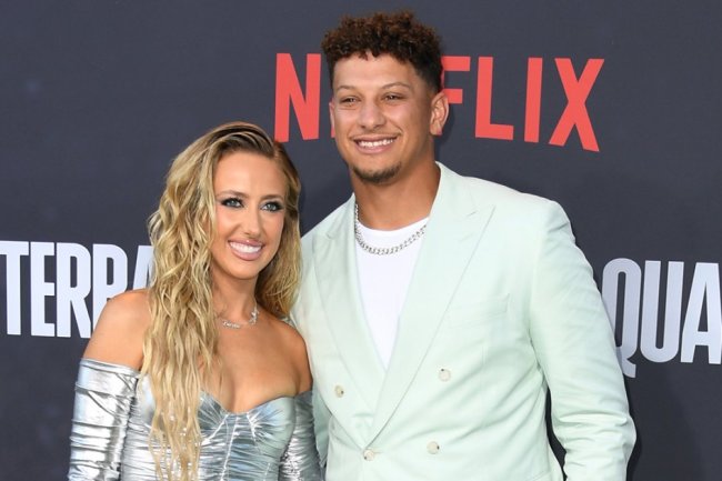 Patrick and Brittany Mahomes Bring Son to 1st Game at Arrowhead Stadium