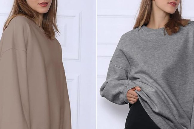 I’m Living in Oversized Sweatshirts This Fall — This Crew Neck Is My Fave